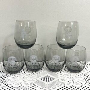 Cincinnati Bengals Football Stemless Wine Glass Gameday NFL Team Logo Set of 6